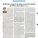 Rausch Mainenti - Artigos - Reflexões acerca da não-cumulatividade do PIS e da COFINS - Diário do Comércio - Parte 02