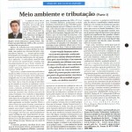 Rausch Mainenti - Artigos - Meio Ambiente e Tributação - Diário do Comércio - Parte 01