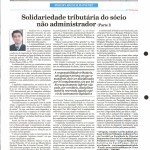 Rausch Mainenti - Artigos - Sócio não administrador e responsabilidade por solidariedade - Diário do Comércio - parte 01