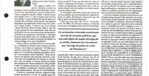 Rausch Mainenti - Artigos - Um pouco da historia e da resistencia civil - Diário do Comércio - Parte 01 Rausch Mainenti - Artigos - Um pouco da historia e da resistencia civil - Diário do Comércio - Parte 01