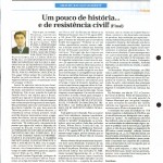 Rausch Mainenti - Artigos - Um pouco da historia e da resistencia civil - Diário do Comércio - Parte 02